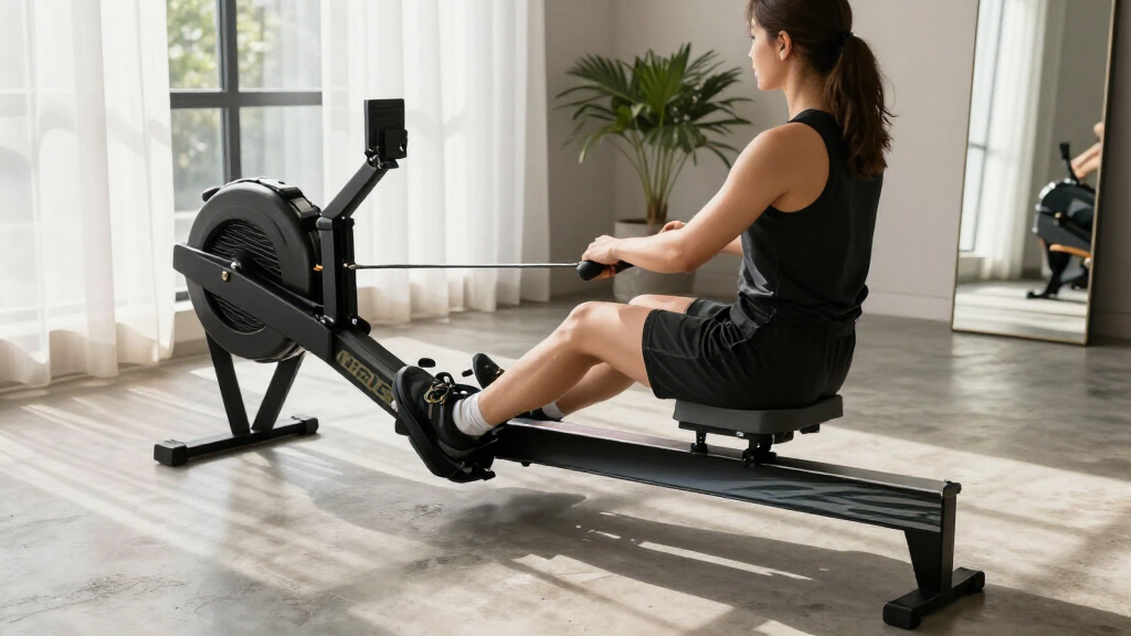 rowing machine premium