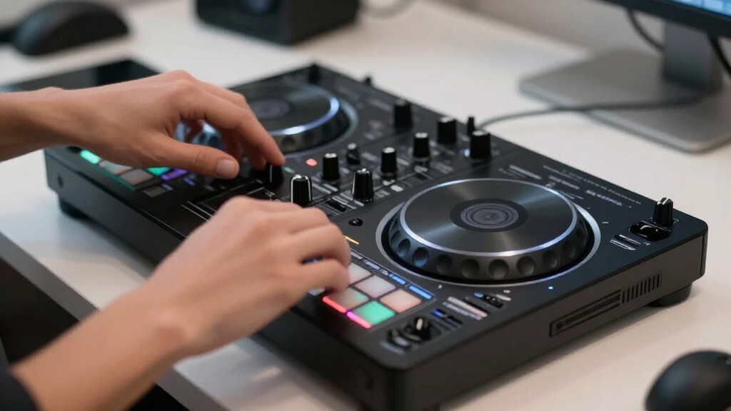 best dj controller with touch sensitive jogs