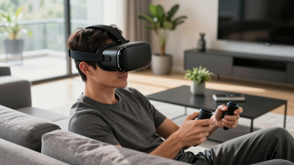 wireless gaming headset for vr