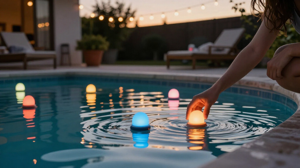 floating pool lights for parties