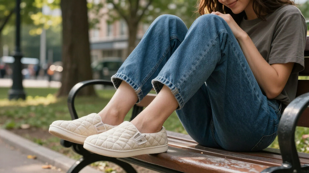 best quilted slip-on shoes