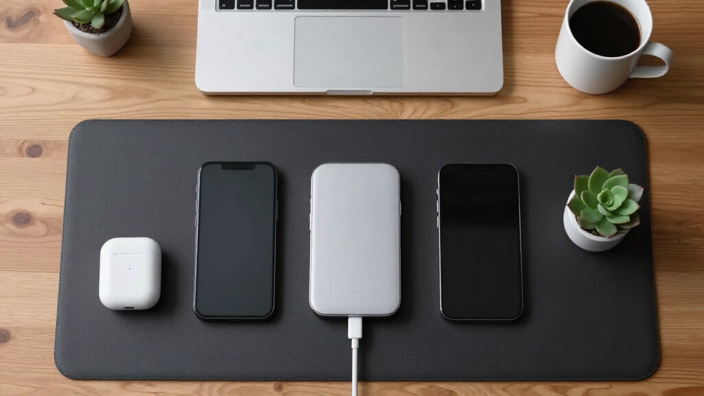 wireless charging stations for desks