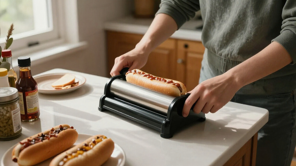 hot dog roller machines for home