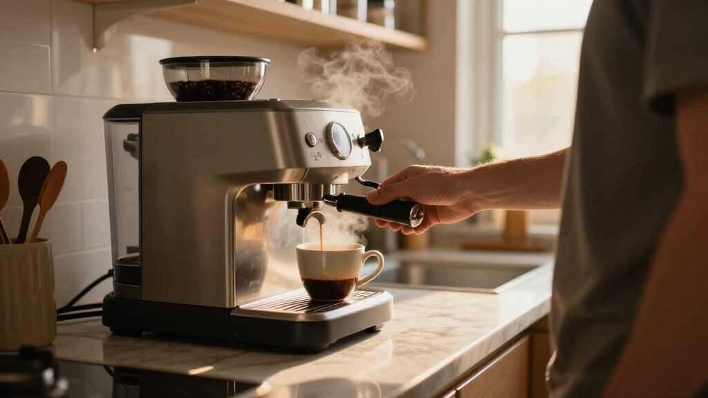 lever espresso machine under 5000