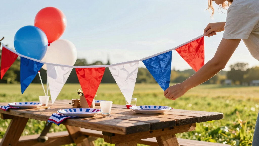 patriotic outdoor party supplies