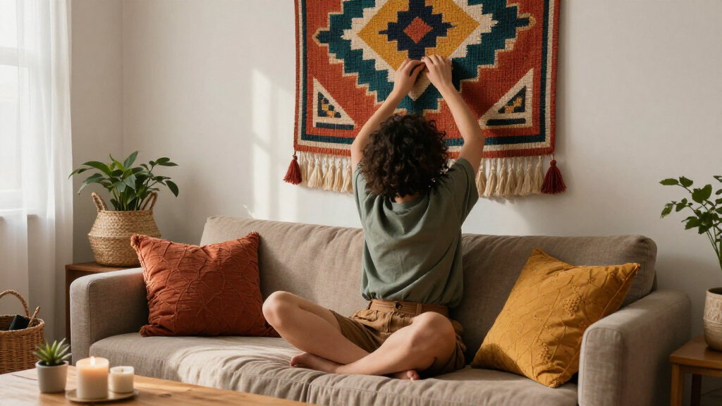 boho tapestry wall art