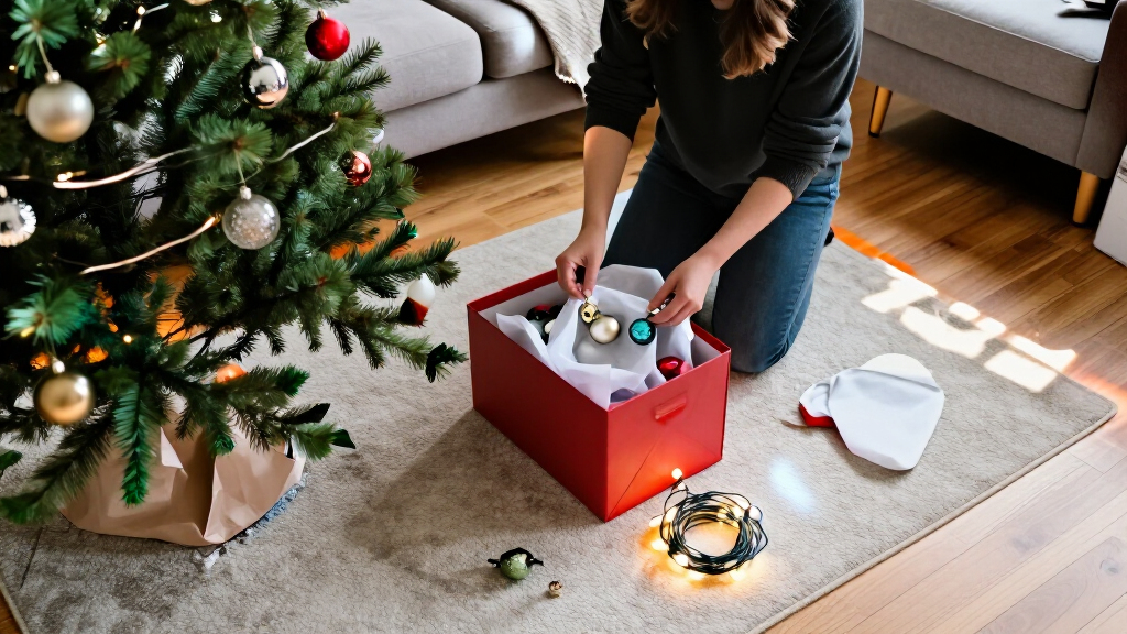 best Christmas decoration storage