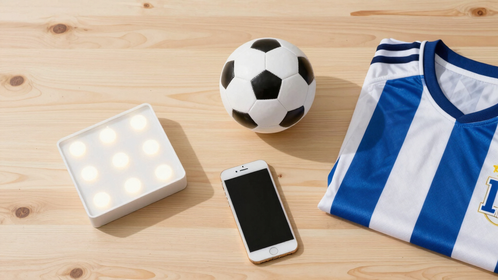 soccer fan LED light displays