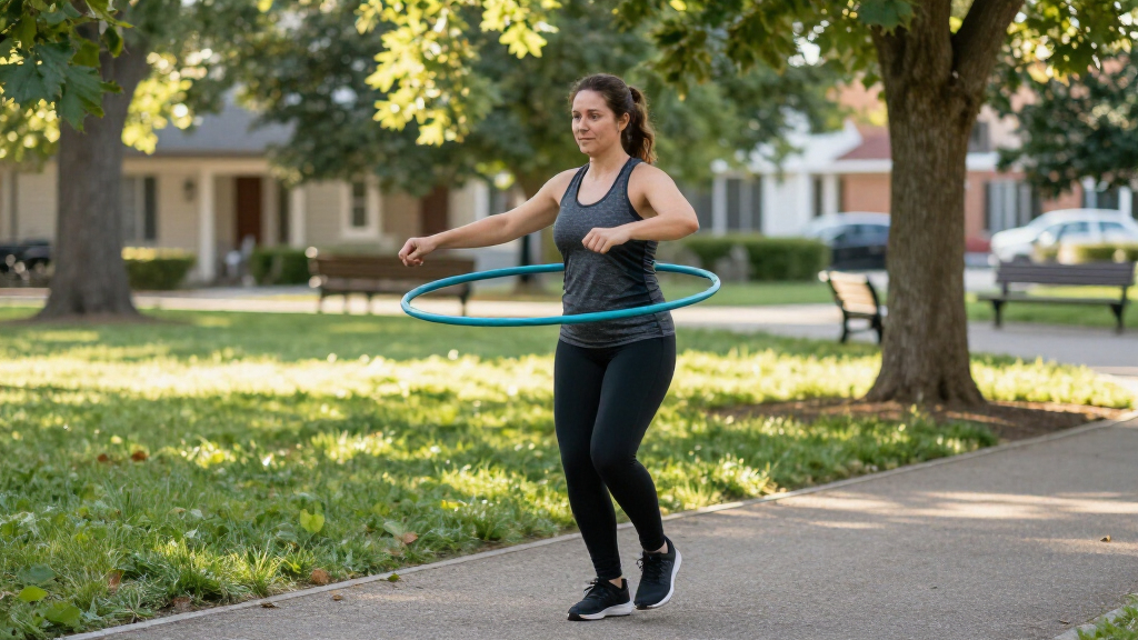 weighted hula hoops