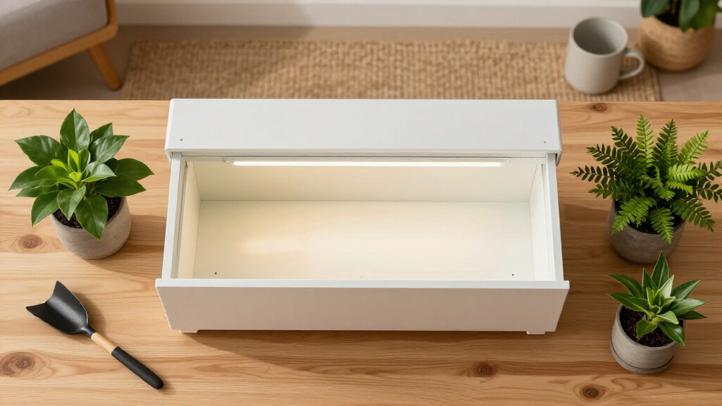 best indoor plant cabinet with grow lights
