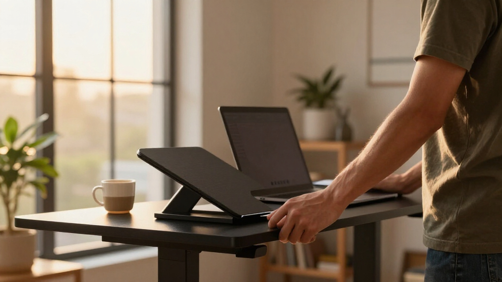 standing desk converter