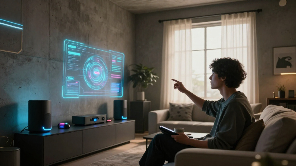 smart home gadgets for an authentic cyberpunk interior