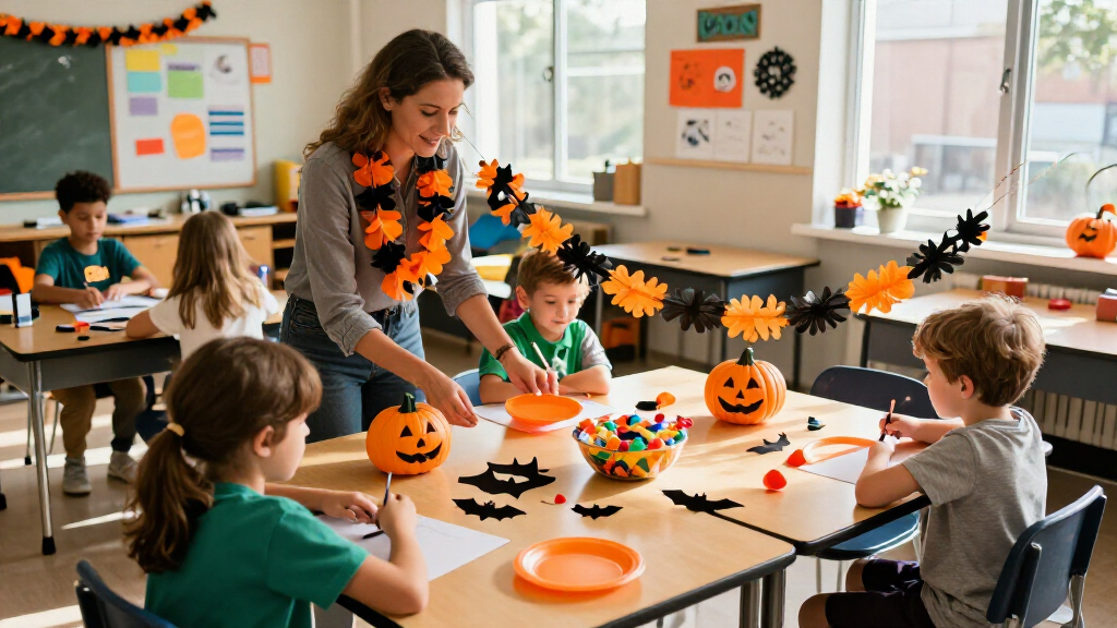 classroom Halloween party supplies