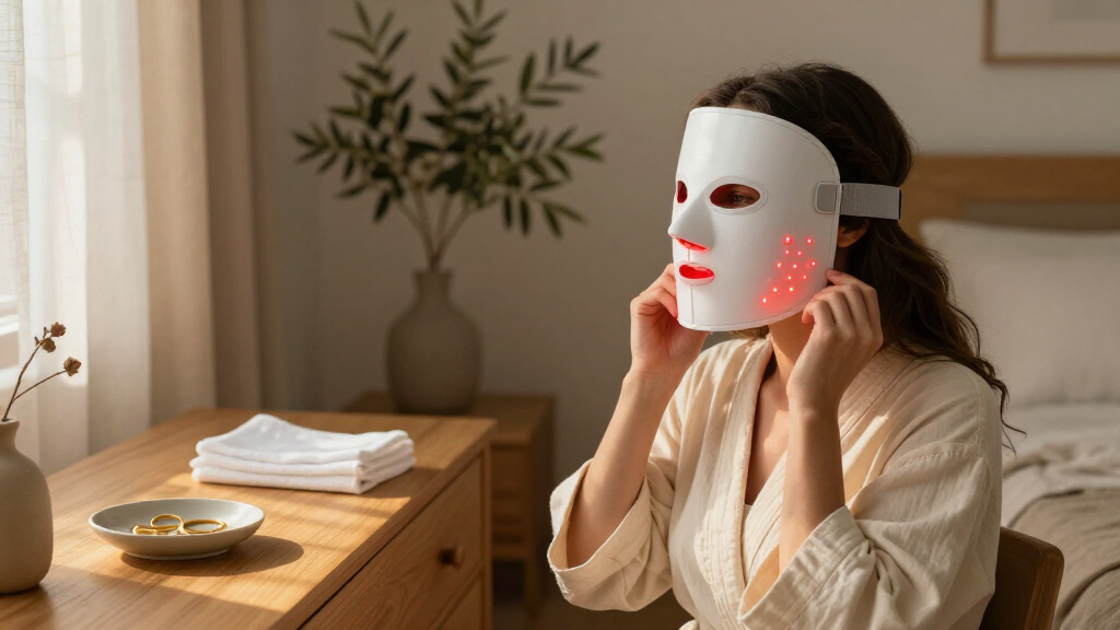 red light therapy face masks