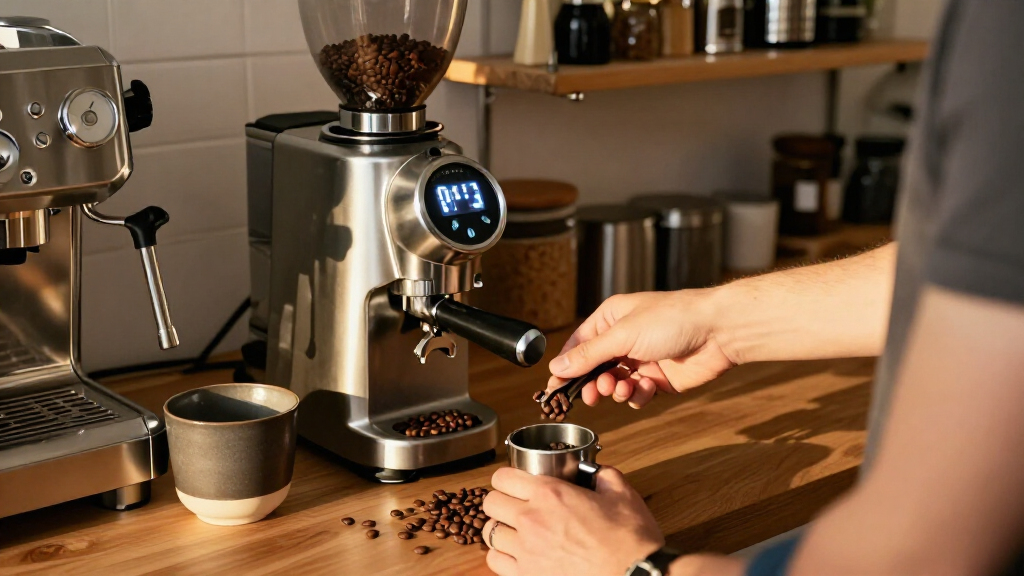 best espresso grinders with digital timers