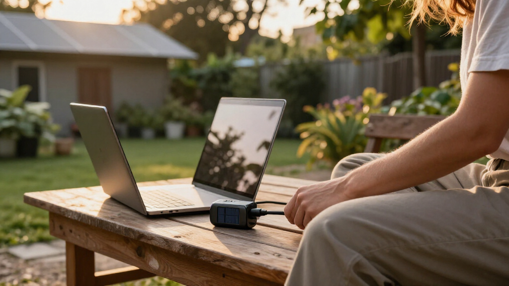 solar-powered laptop chargers