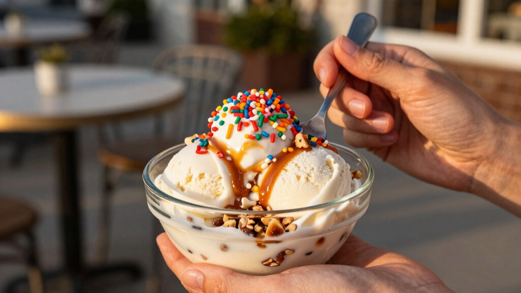 ice cream toppings sets