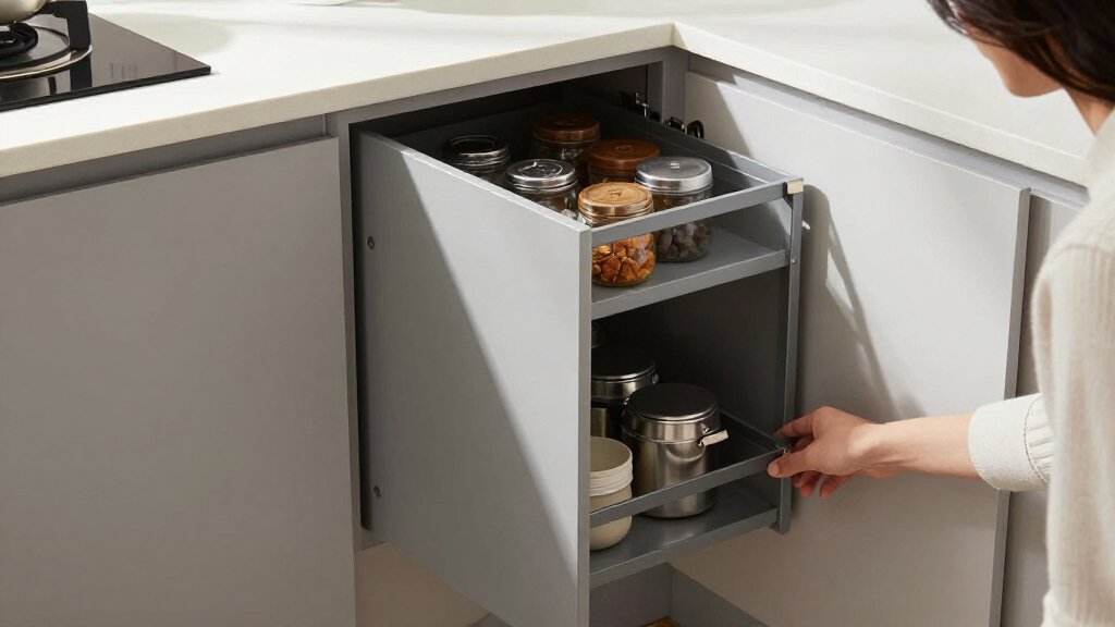 best narrow kitchen storage solutions