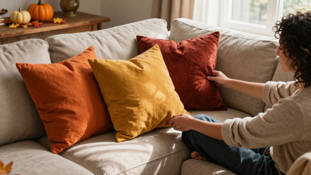 fall decorative throw pillows