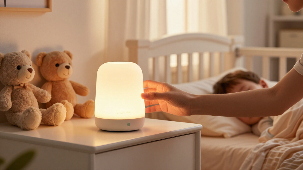 smart night lights with sleep training modes