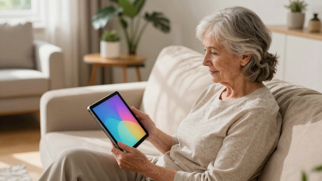 senior-friendly tablets