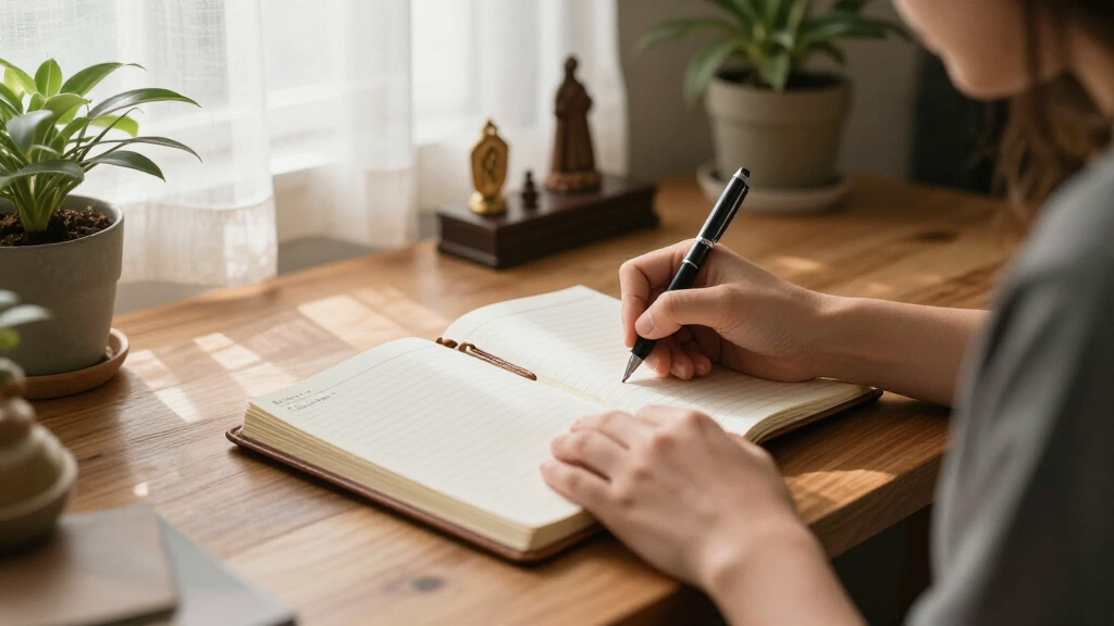 weekly goal review notebooks