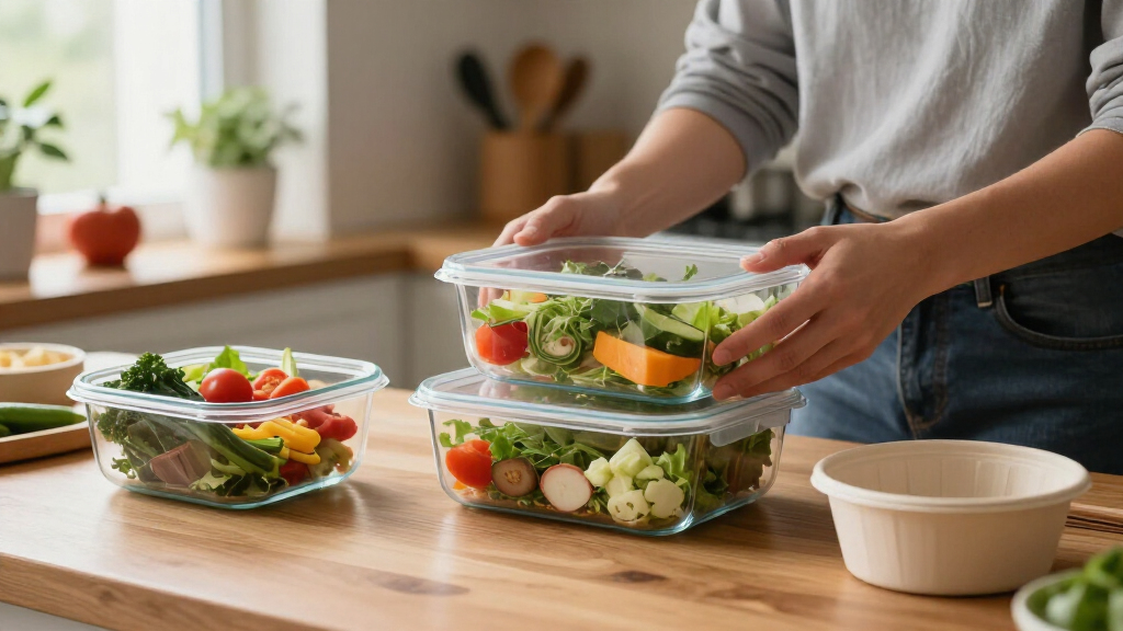 meal prep containers glass
