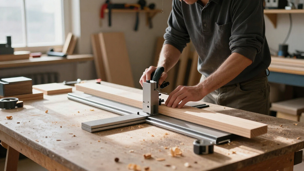 table saw tapering jig system
