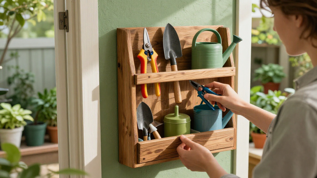 garden tool storage organizers