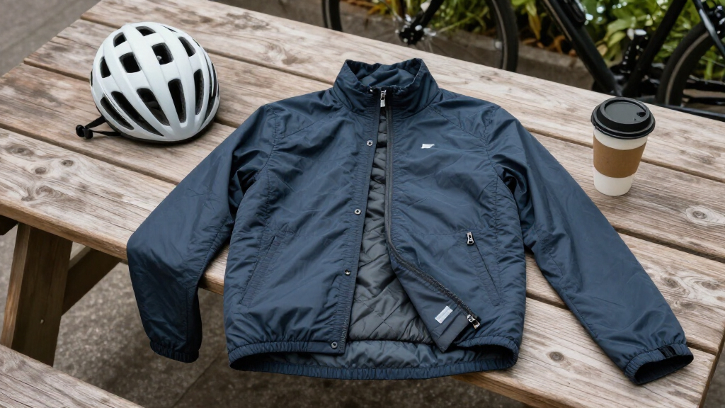 insulated cycling jacket for commuters