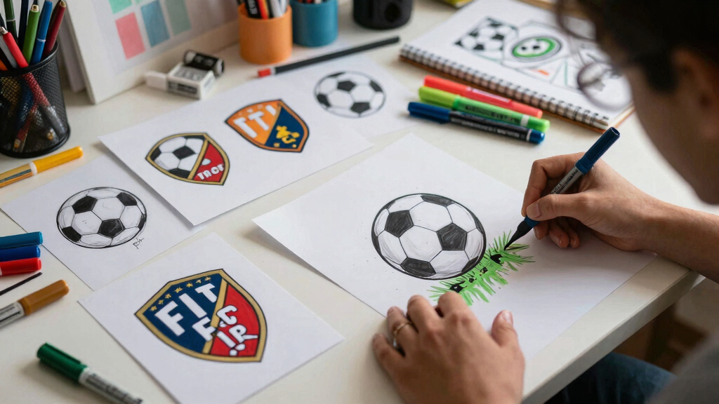soccer fan art prints