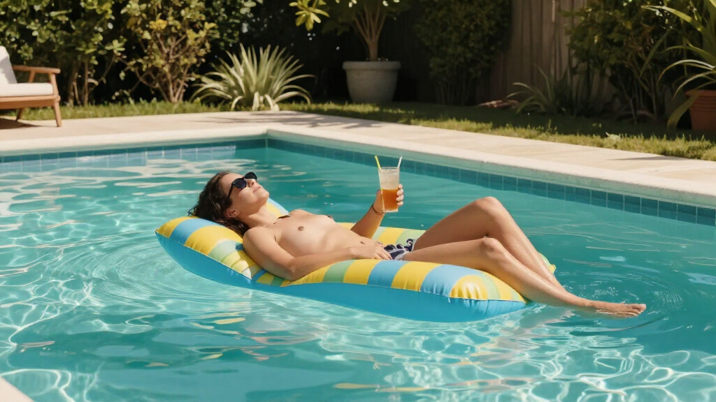 inflatable pool float loungers