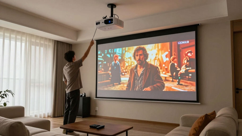 best 120 inch projector setups