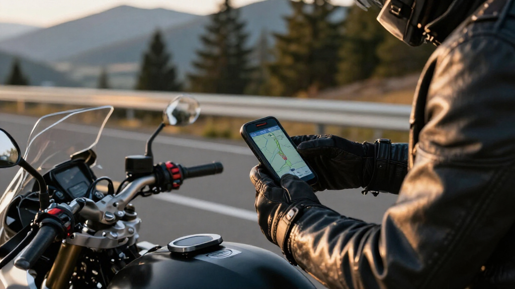 motorcycle gps tracker real time