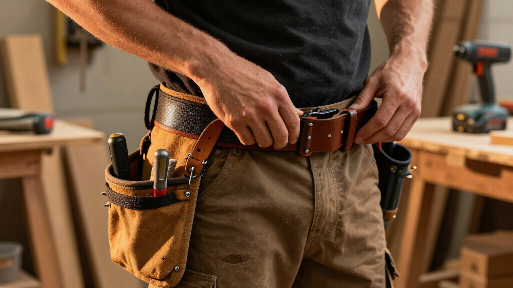 heavy-duty work belt