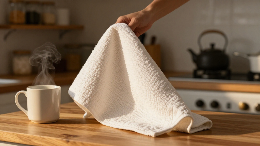 kitchen linens winter