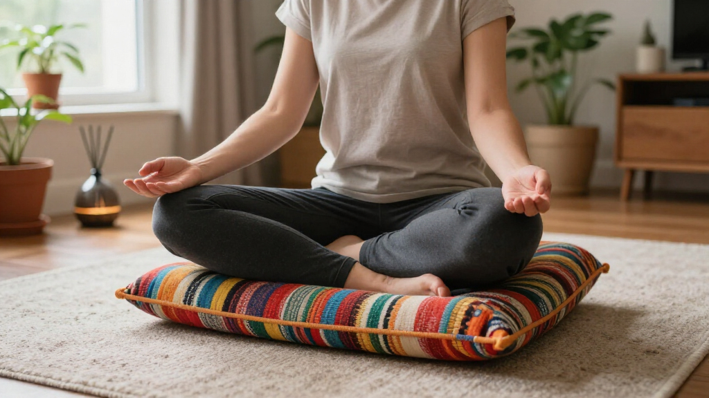 affirmation meditation cushions