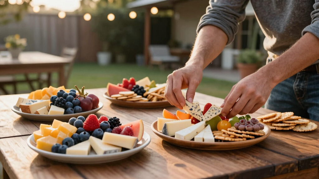 party snack platters