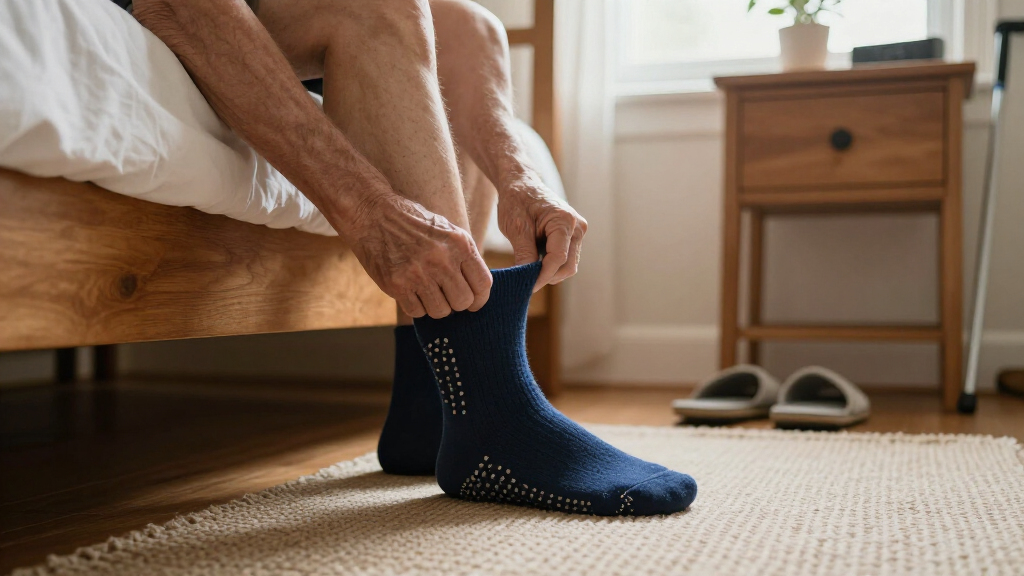fall prevention socks for seniors