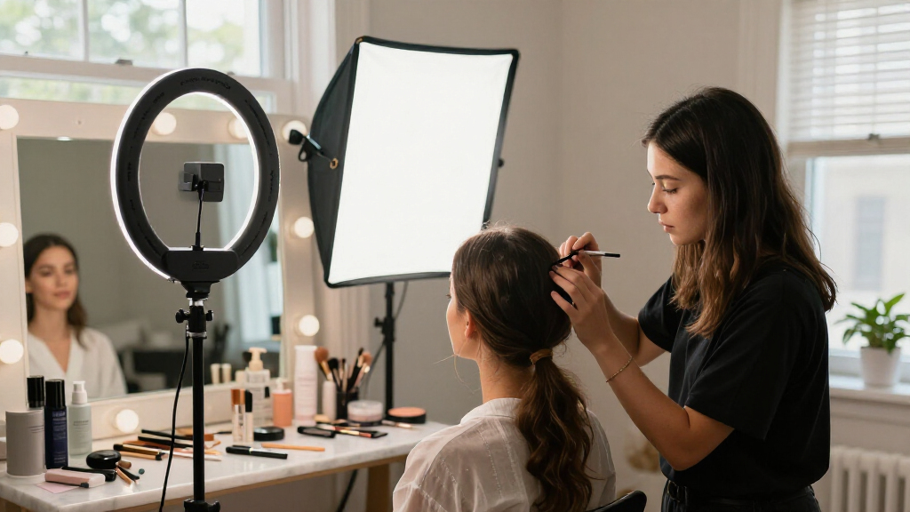 best professional makeup lighting kit for videos