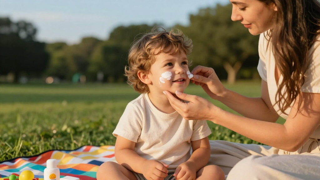 child specific sunscreens for young skin