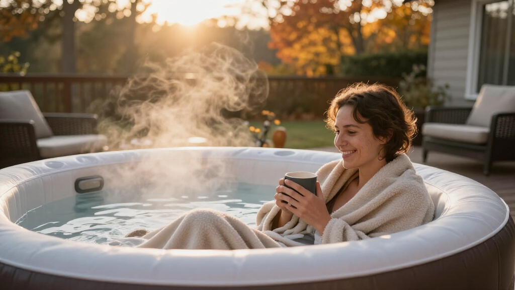 inflatable hot tubs for fall