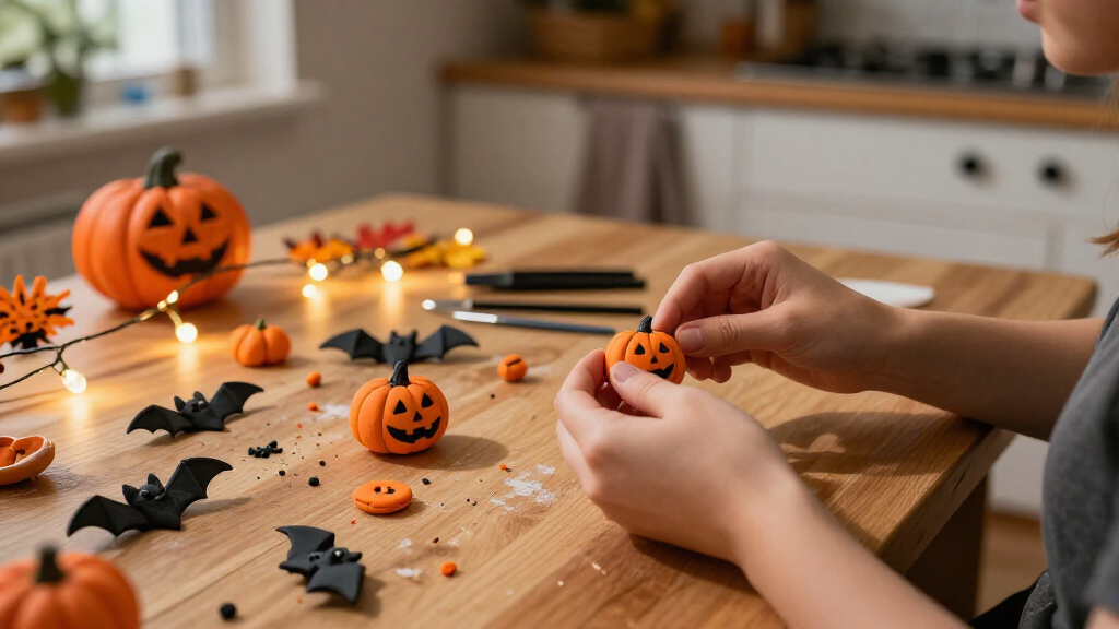 Halloween polymer clay kits