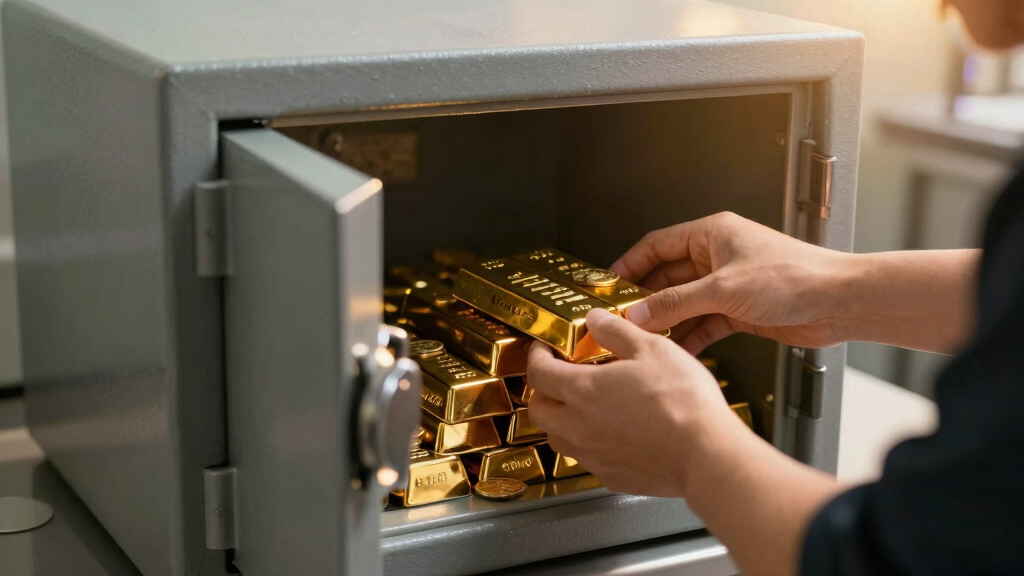 best high-capacity safe for bullion bars and coins