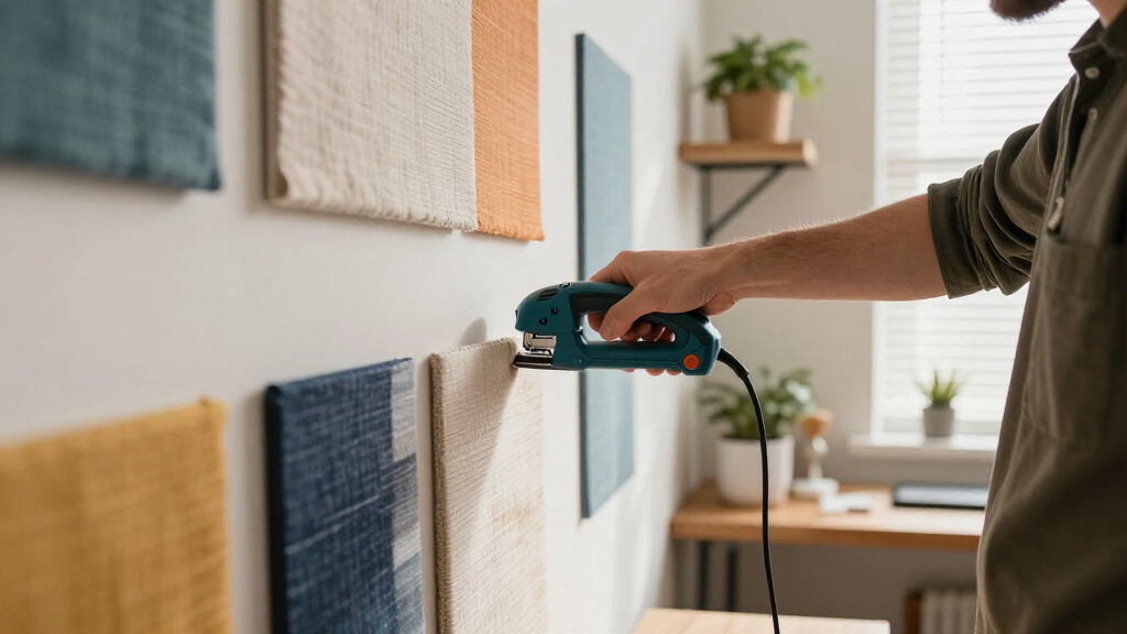best electric stapler for fabric wall panels