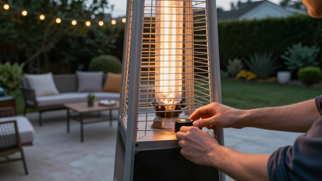patio heater for large spaces