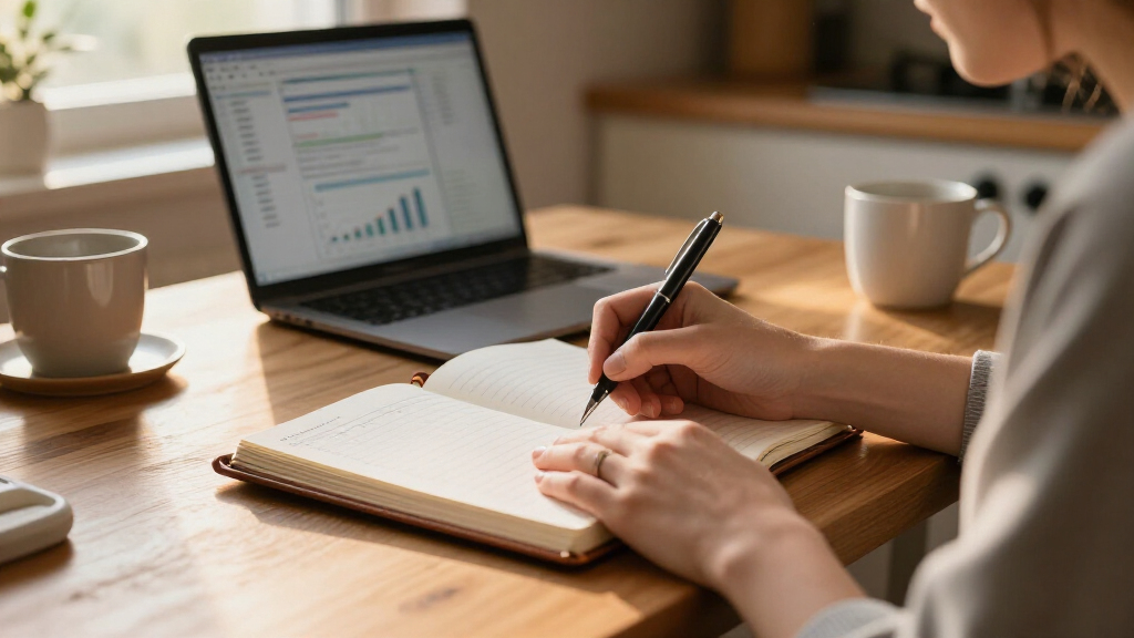 investment tracking notebooks