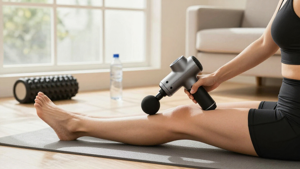 wireless deep tissue massage gun