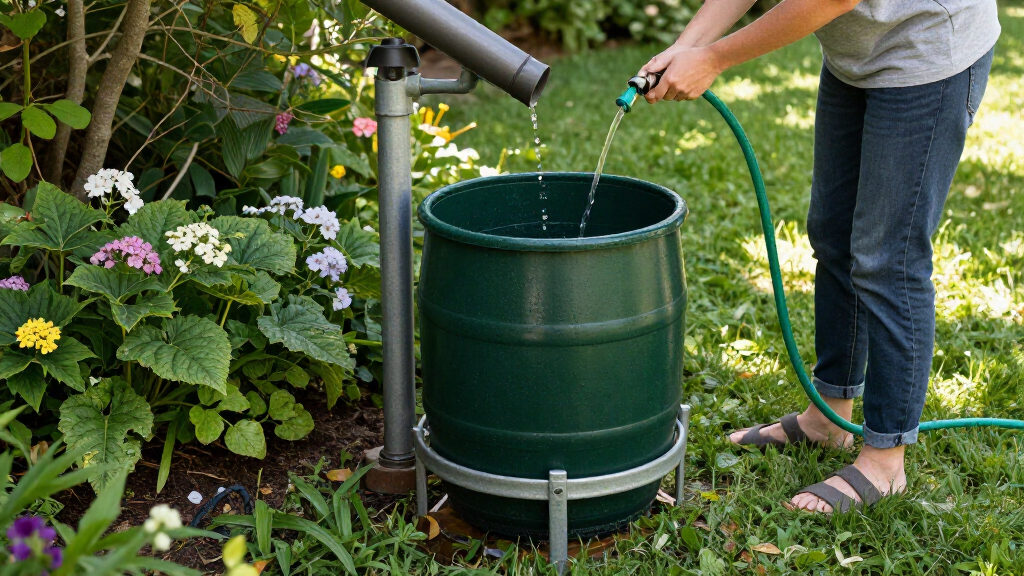 best rain collection barrels with stands
