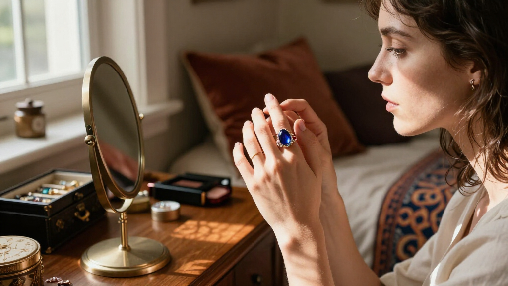 gemstone cocktail rings